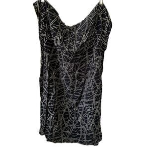 Wehi Designs Hawaiian Aloha Black Graphic Print Scarf Shawl Headwrap